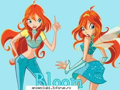 Bloom - A doua preferata mea....E mumoasa Bloom - Winx Club