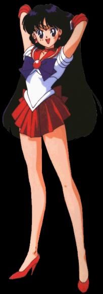 Sailor Mars - Sailor Saturn - Sailor Moon