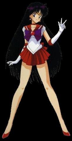 Sailor Mars - Sailor Saturn - Sailor Moon