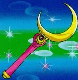 Sailor Moon - Bagheta Lunii dată lui Usagi din partea - Sailor Moon