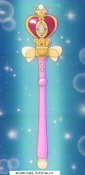 Sailor Moon - Noua arma,numita Sceptrul Spiral Heart Moon, pe - Sailor Moon