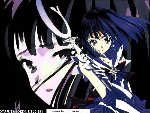 Sailor Saturn - Hotaru e foarte draguta este preferata mea - Sailor Moon