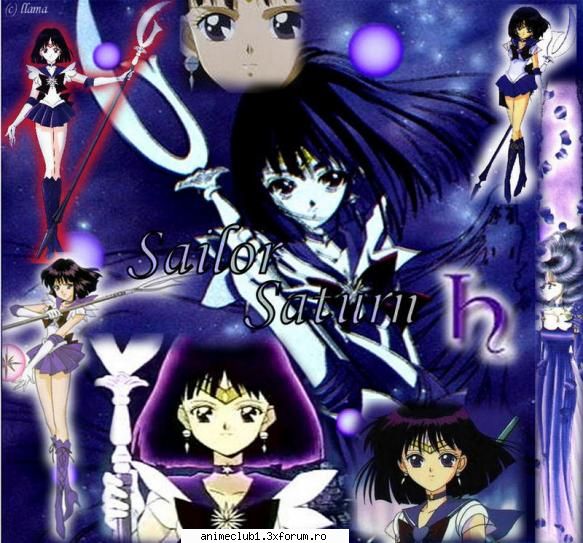 Sailor Saturn - e preferata mea si e super frumoasa - Sailor Moon